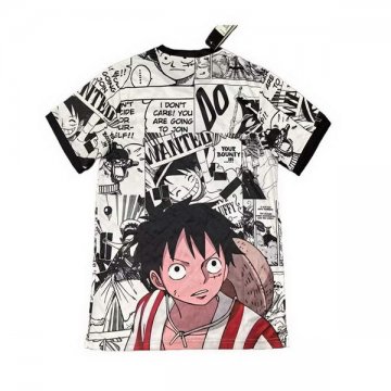 Tailandia Camiseta Japon Cartoon 25-26 Blanco