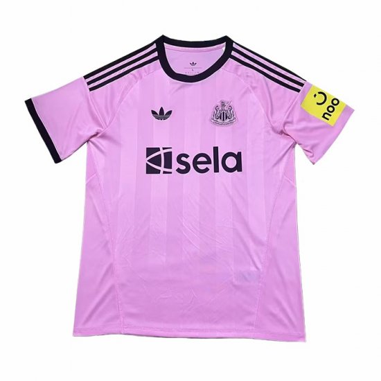 Tailandia Camiseta Newcastle United Portero 25-26 Rosa - Haga un click en la imagen para cerrar