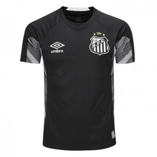 Tailandia Camiseta Santos Portero 2025 Negro