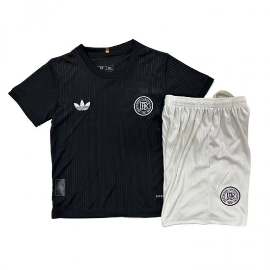 Camiseta Alemania 125 Aniversario Nino 2025 Negro - Haga un click en la imagen para cerrar