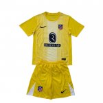 Camiseta Atletico Madrid Portero Nino 25-26 Amarillo