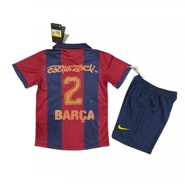 Camiseta Barcelona Special Nino 25-26 Rojo Azul