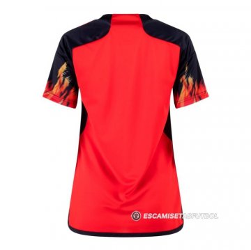 Camiseta Belgica 1ª Mujer 2022