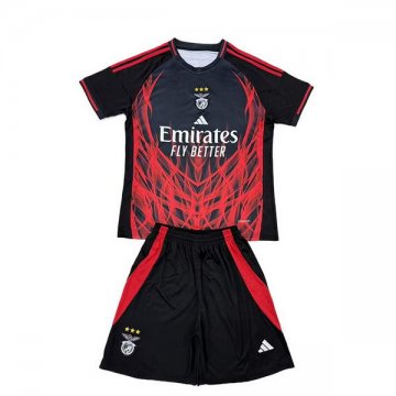 Camiseta Benfica Special Nino 25-26 Negro Rojo
