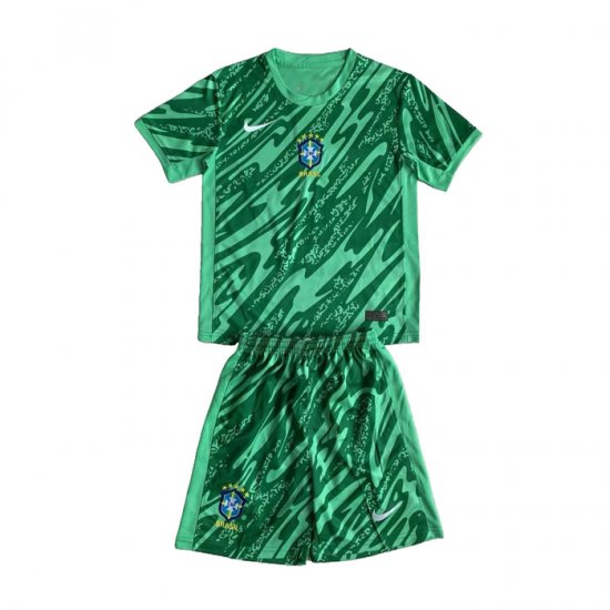 Camiseta Brasil Portero 3ª Nino 2024 - Haga un click en la imagen para cerrar