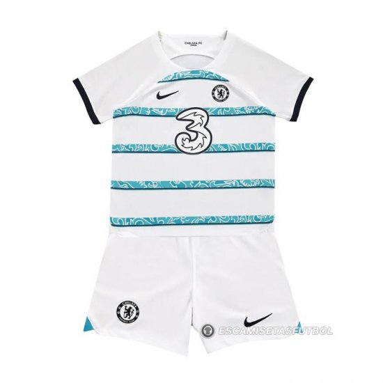 Camiseta Chelsea 2ª Nino 22-23 - Haga un click en la imagen para cerrar