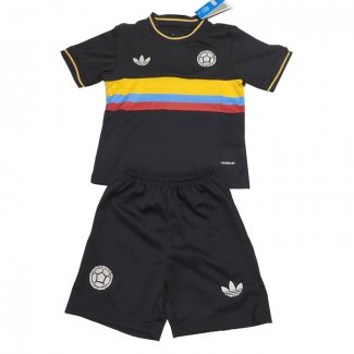 Camiseta Colombia Special Nino 2025 Negro