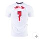 Camiseta Inglaterra Jugador Sterling Primera 20-21