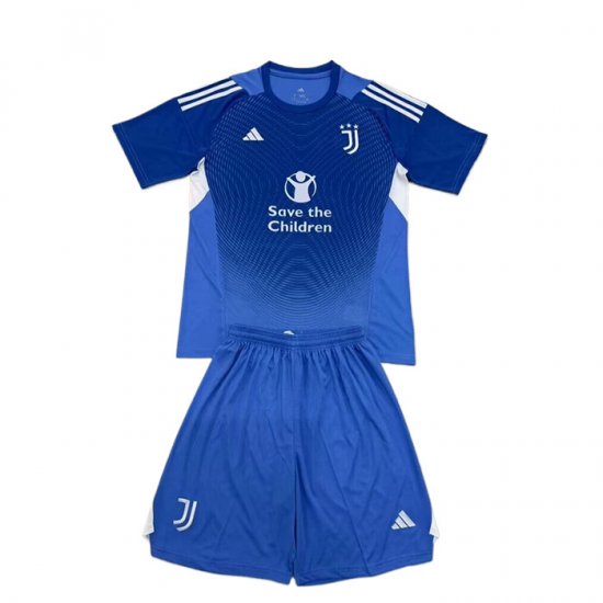 Camiseta Juventus Portero Nino 25-26 Azul - Haga un click en la imagen para cerrar