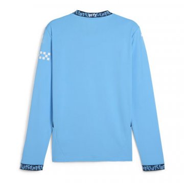 Camiseta Manchester City 1ª Manga Larga Nino 24-25