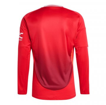 Camiseta Manchester United 1ª Manga Larga 24-25