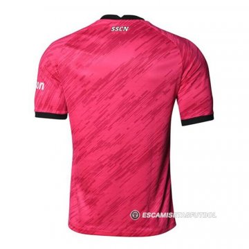 Camiseta Napoli Portero 22-23 Rosa
