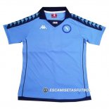 Camiseta Napoli Retro 18-19 Azul