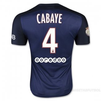 Camiseta Jugador del Paris Saint-Germain Cabaye 1ª Equipacion 15