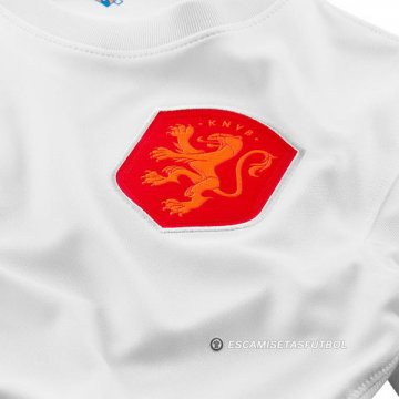Camiseta Paises Bajos 2ª Mujer Euro 2022