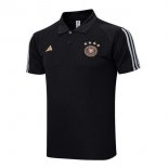 Camiseta Polo del Alemania 22-23 Negro