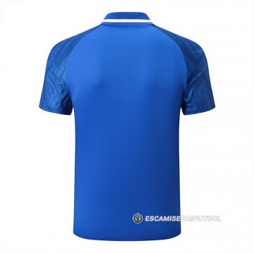Camiseta Polo del Atletico Madrid 22-23 Azul Oscuro