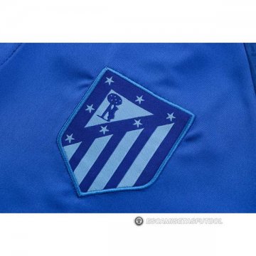 Camiseta Polo del Atletico Madrid 22-23 Azul Oscuro