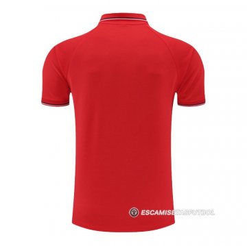 Camiseta Polo del Atletico Madrid 22-23 Rojo