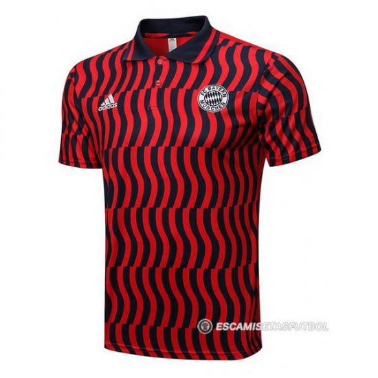 Camiseta Polo del Bayern Munich 2022-2023 Rojo - Haga un click en la imagen para cerrar