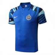 Camiseta Polo del Inter Milan 22-23 Azul