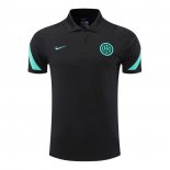 Camiseta Polo del Inter Milan 22-23 Negro