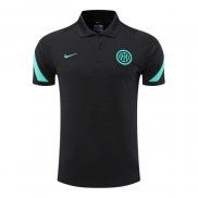Camiseta Polo del Inter Milan 22-23 Negro