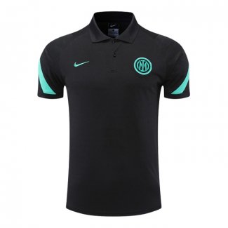 Camiseta Polo del Inter Milan 22-23 Negro