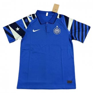 Camiseta Polo del Inter Milan 23-24 Azul