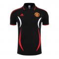 Camiseta Polo del Manchester United 2022-23 Negro