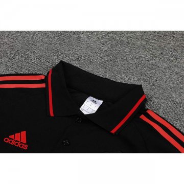 Camiseta Polo del Manchester United 2022-23 Negro