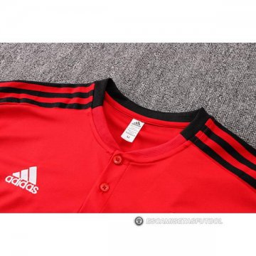 Camiseta Polo del Manchester United 22-23 Rojo