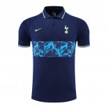 Camiseta Polo del Tottenham Hotspur 22-23 Azul Oscuro
