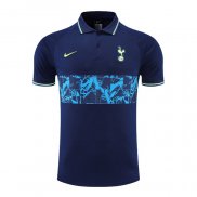 Camiseta Polo del Tottenham Hotspur 22-23 Azul Oscuro