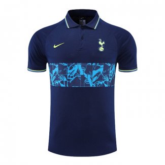 Camiseta Polo del Tottenham Hotspur 22-23 Azul Oscuro