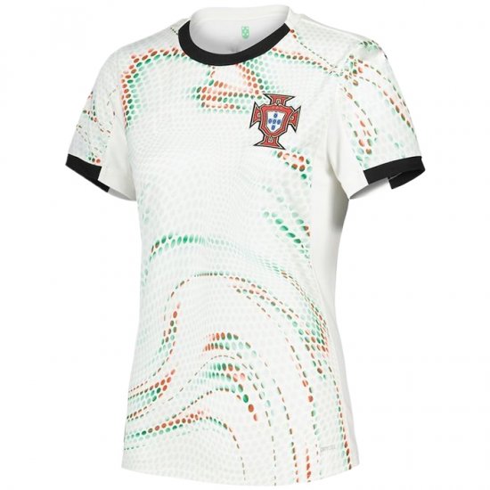 Camiseta Portugal 2ª Mujer 2025 - Haga un click en la imagen para cerrar