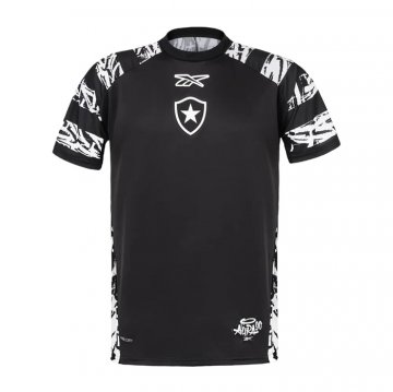 Camiseta Pre Partido del Botafogo 2025 Negro