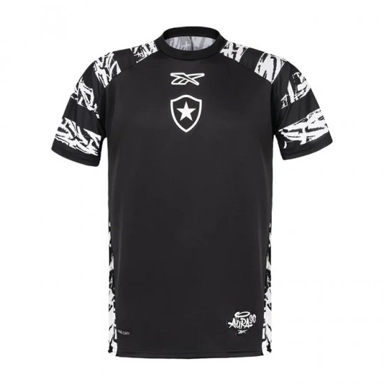 Camiseta Pre Partido del Botafogo 2025 Negro - Haga un click en la imagen para cerrar
