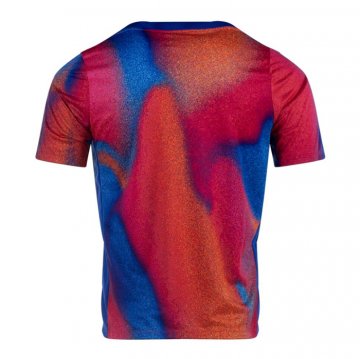 Camiseta Pre Partido del Estados Unidos 2024 Azul y Rojo