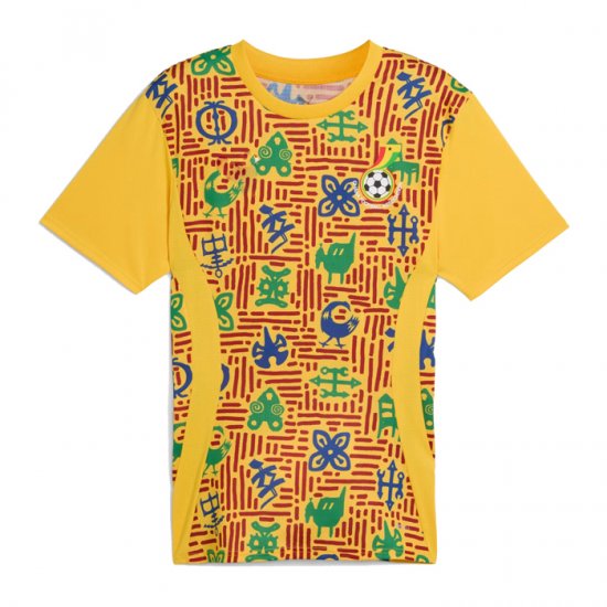 Camiseta Pre Partido del Ghana 2024 Amarillo - Haga un click en la imagen para cerrar