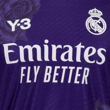 Camiseta Real Madrid Y-3 4ª 2024 Purpyra