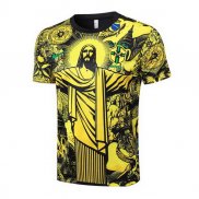 Camiseta de Entrenamiento Brasil Jesus 24-25 Amarillo