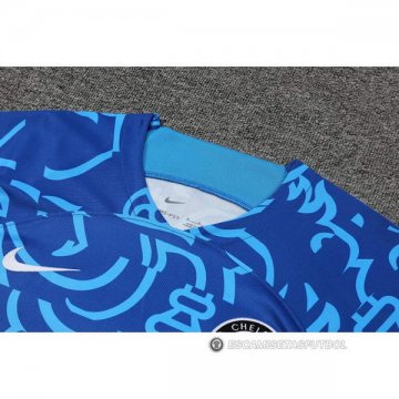 Camiseta de Entrenamiento Chelsea 2022-2023 Azul