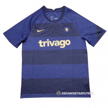 Camiseta de Entrenamiento Chelsea 2022 Azul