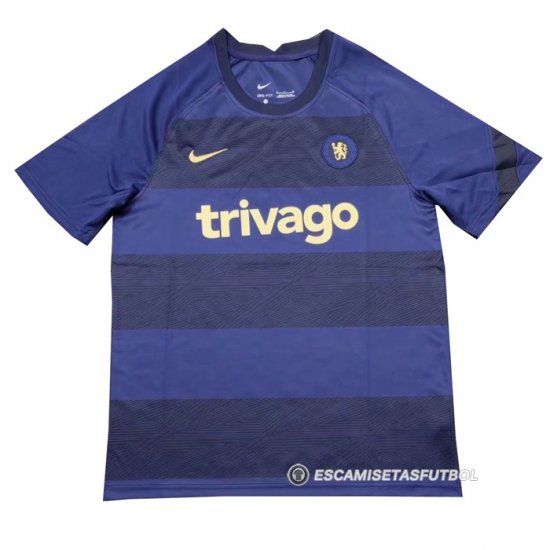 Camiseta de Entrenamiento Chelsea 2022 Azul - Haga un click en la imagen para cerrar