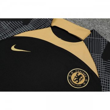 Camiseta de Entrenamiento Chelsea 22-23 Negro