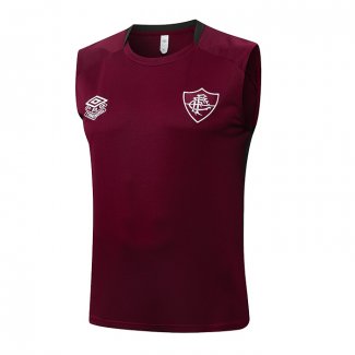 Camiseta de Entrenamiento Fluminense Sin Mangas 25-26 Rojo