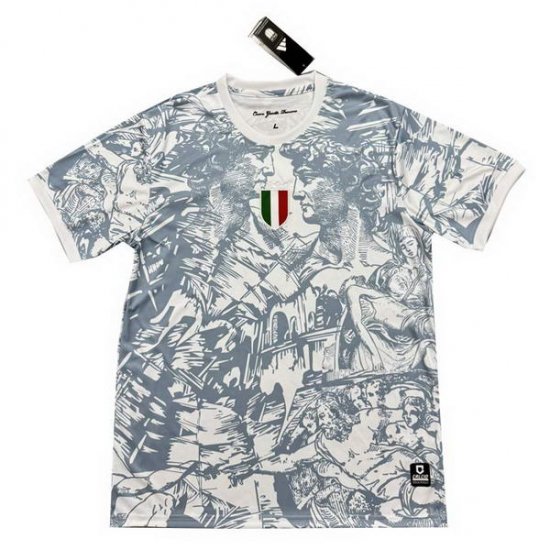 Camiseta de Entrenamiento Italia 2024-25 Blanco - Haga un click en la imagen para cerrar