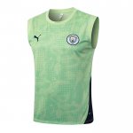 Camiseta de Entrenamiento Manchester City Sin Mangas 25-26 Verde