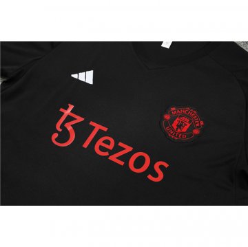 Camiseta de Entrenamiento Manchester United 23-24 Negro
